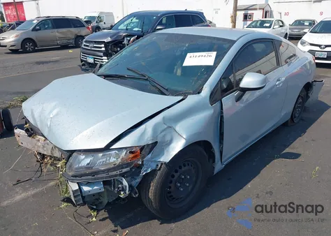 2012 Honda Civic Lx from USA, damaged, VIN 2HGFG3B57CH558509